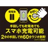 Yamazen YTM-R100 Curium Hand Crank Radio, Waterproof, Dustproof, Portable Charging,