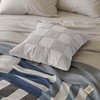 Double Stitch 100% Cotton Throw Pillow Covers - Set of