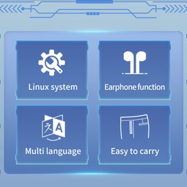 XU10 Handheld Game Console with Built-in Games IPS Screen 3.5-Inch Open Source Gaming Device