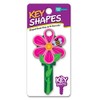 Lucky Line Key Shapes, FLOWER, House Key Blank, KW1/11, 1