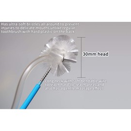 Oral Care Suction Kururina Brush, 1 Bottle, Blue