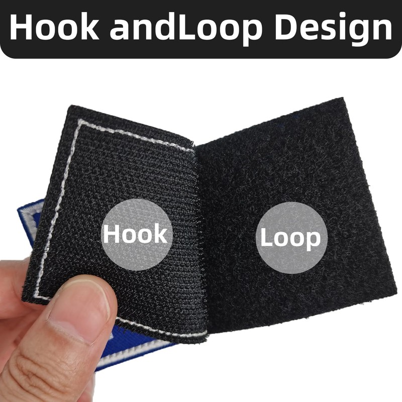 3 Pack Press Patches, Press Badge Embroidered Patches for Backpacks,