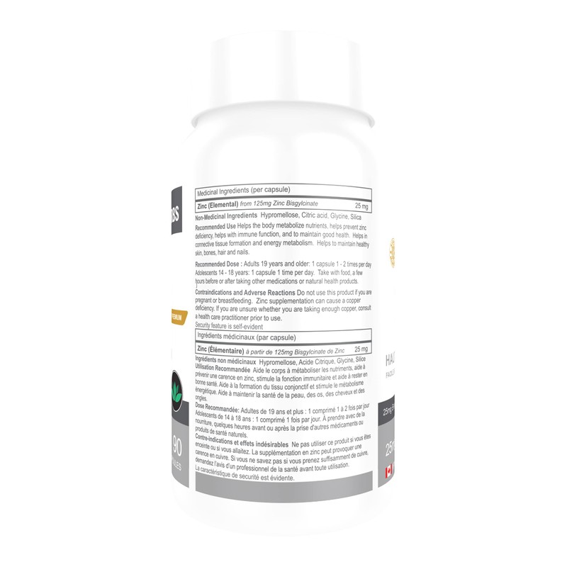 Zinc Bisglycinate – Highest Absorption – Non Buffered – Premium