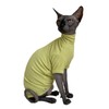 Sphynx Cats Shirt Cat Turtleneck Cotton Sweater Pullover Kitten T-Shirts
