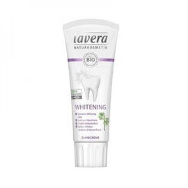 lavera Toothpaste Whitening Enamel Safe Whitening Bamboo Pulp Cleaning Particles Vegan Organic Nature & Innovative Cosmetics Organic Dental Care 75 ml
