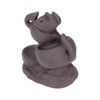 Insence Waterwall Antique Purple Sand Auspicious Cloud Teapot Backflow Sandalwood