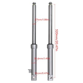 Unbranded For   CRF50 XR50 CRF XR 50 Front Forks Shock + Triple Tree Clamps Complete