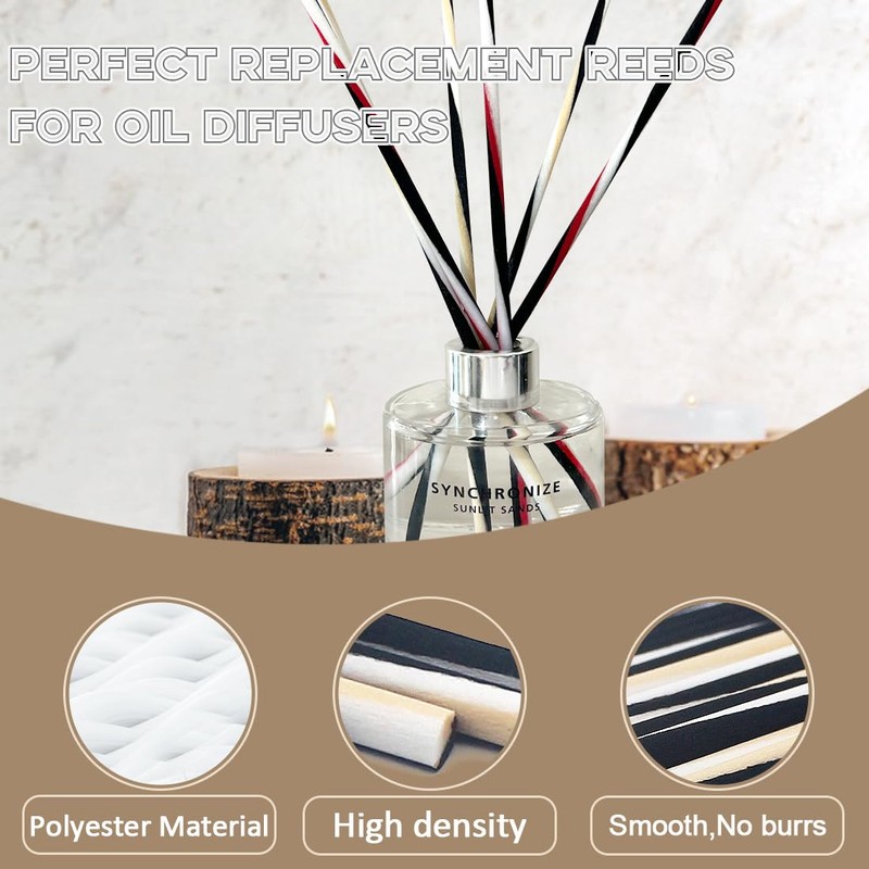12 Inch Diffuser Sticks - Rattan Fiber Sticks for Essential
