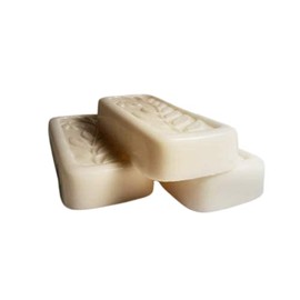 Floral Frond Design - Jasmine Scented Shea Soap 3 pc Set