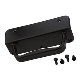 ADVANTAGE INDUSTRIES Nylon Gate Handle | Best Grip/Extra Knuckle Room | Left & Right Reversible | Sturdy Design w/Easy Alignment | Heavy Duty Outdoor Gate Pull | Aluminum & Vinyl/PVC 1Pack - Black