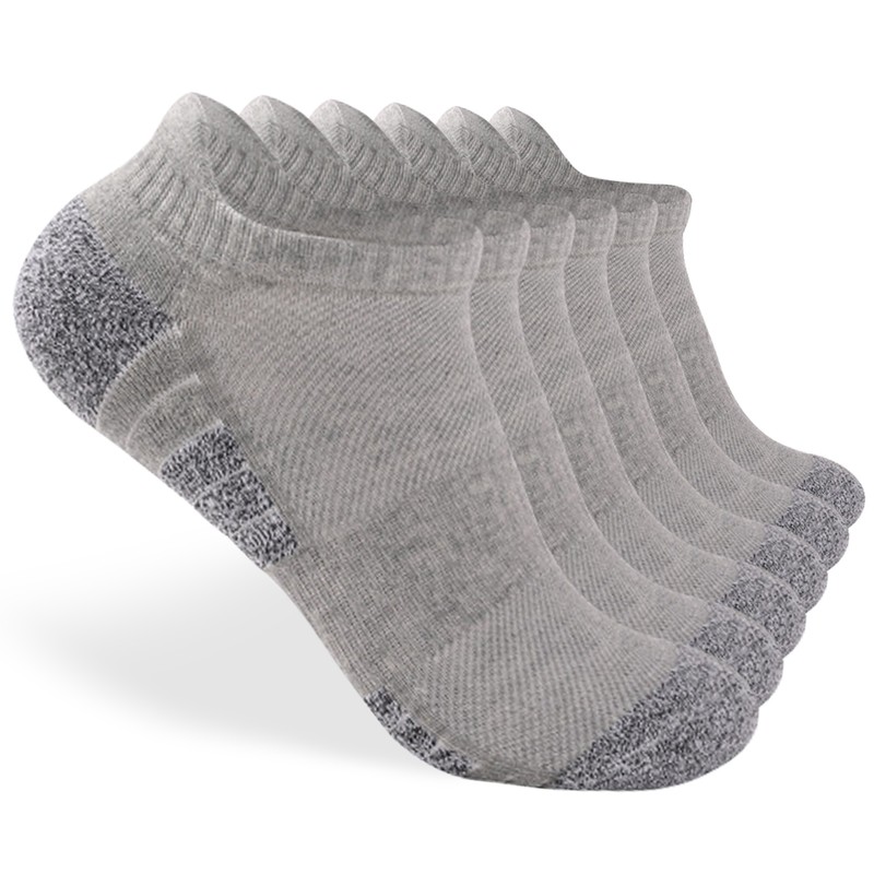 6 Pack Running Socks for Men Women Breathable Cushioned Athletic