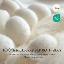 THXSILK 19 Momme 100% Mulberry Silk Pillowcase for Contour Memory Foam Pillow, Contour Pillow Case Cover, Cervical Pillow Case, Pack of 1(Champagne, 24"x14"x4.7"/3.9")