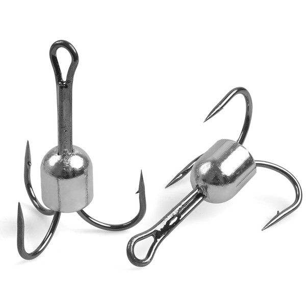 Snagging Hooks Snagging Weighted Treble Hooks - 5pcs Large Weighted