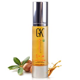 GK HAIR GK HAIR Damage Repair Smoothing Hair Serum Oil (1.69 Fl. Oz/50ml) - 100% Organic Argan Oil Hydrating Strength Shine Dry, Anti Frizz Moistures Nourishment & Weightless Styling All Hair Types