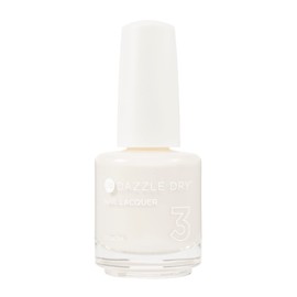 Dazzle Dry Nail Lacquer (Step 3) - At First Blush - A pale, subtle off-white. Full coverage cream. (0.5 fl oz)