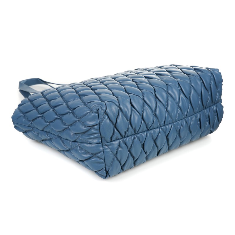 Tecpex Quilted Puffer Tote, Cotton Padded and Foldable Travel Handbag