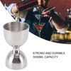 Leopacat Stainless Steel Cocktail Jigger, Double Measure with 30/60ml Capacity,