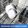 Aufranc 10-Piece Pots and Pans Set, Stainless Steel Cookware Set-