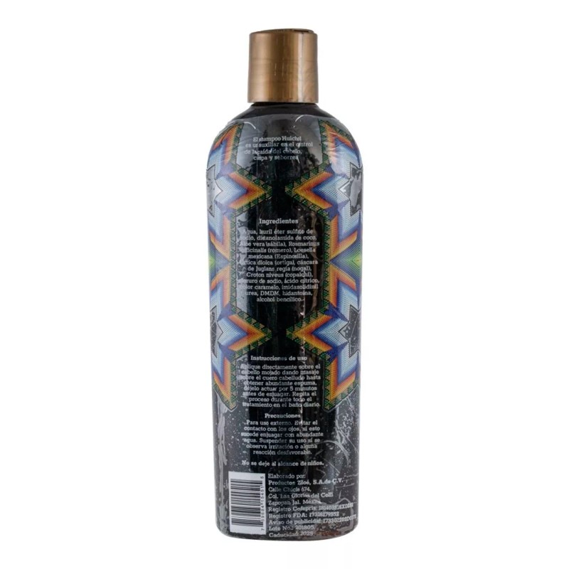 Huichol 12 Piezas Shampoo Huichol Original 400ml