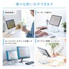 Sanwa Supply PDA-STN49S Aluminum Stand for Tablets (Angle and Height