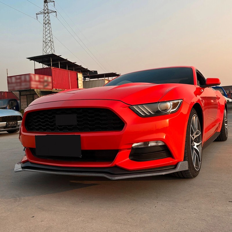 MAG FRONT BUMPER LIP SPOILER SPLITTER FOR FORD MUSTANG 2015-2017