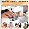 Magnetic Seam Guide for Sewing Machine,Universal Magnet Guide of Sewing