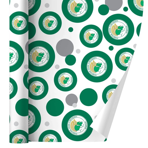 GRAPHICS & MORE Norfolk State University Primary Logo Gift Wrap