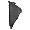 TRQ Front Right Fog Light Hole Cover Black Passenger Side