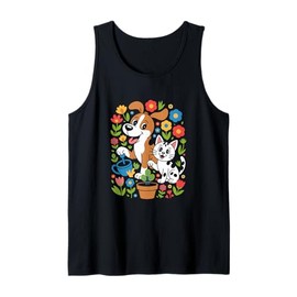 Puppy and Kitten Mama – Dog and Cat Lover Tank Top