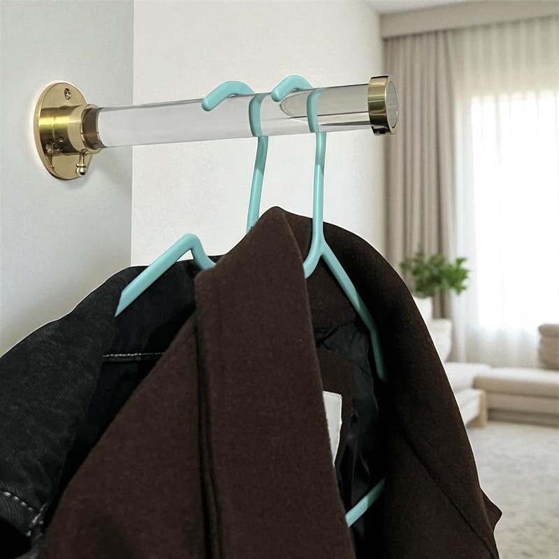 Morco Deco Wall Mounted Clothes Hook – Polished Brass Finish,