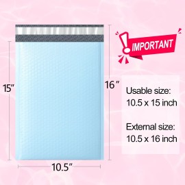 Famagic Bubble Mailers 10.5x16 Inch 25pcs Padded Envelopes Self Seal Mailing ...