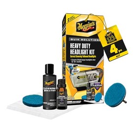 Meguiar's, Quik Solutions, Kit de Restauración de Faros, G55265, 340g