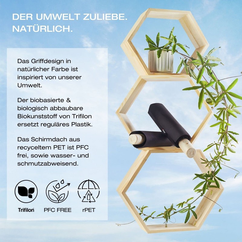 Knirps Horizon Manual Umbrella, honeyflage