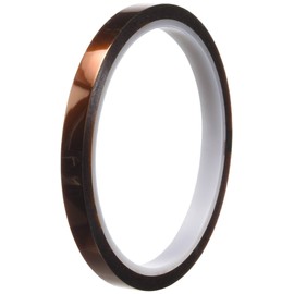 Kapton klebeband, Sillikonkleber, -269°C bis +400 °C,33 meter, Breite 8mm