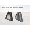 TKPUFR Right Passenger Side Mirror Base Cover Cap Compatible with