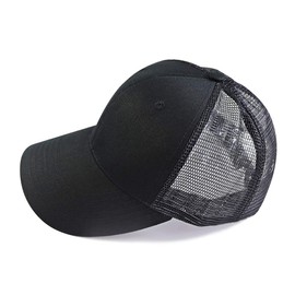 Lovechic Men's Cap, Mesh, Large Size, 23.6 - 25.6 inches (60 - 65 cm), Large Head, Deep, For Summer, Unisex, white-B