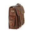 HULSH Leather Messenger Bag briefcases for Men, Leather Laptop Satchel
