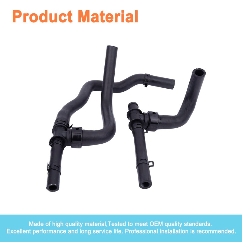 Heater Hose Set With TEE For Return.Replaces Part # 5058437AK,05058437AD,