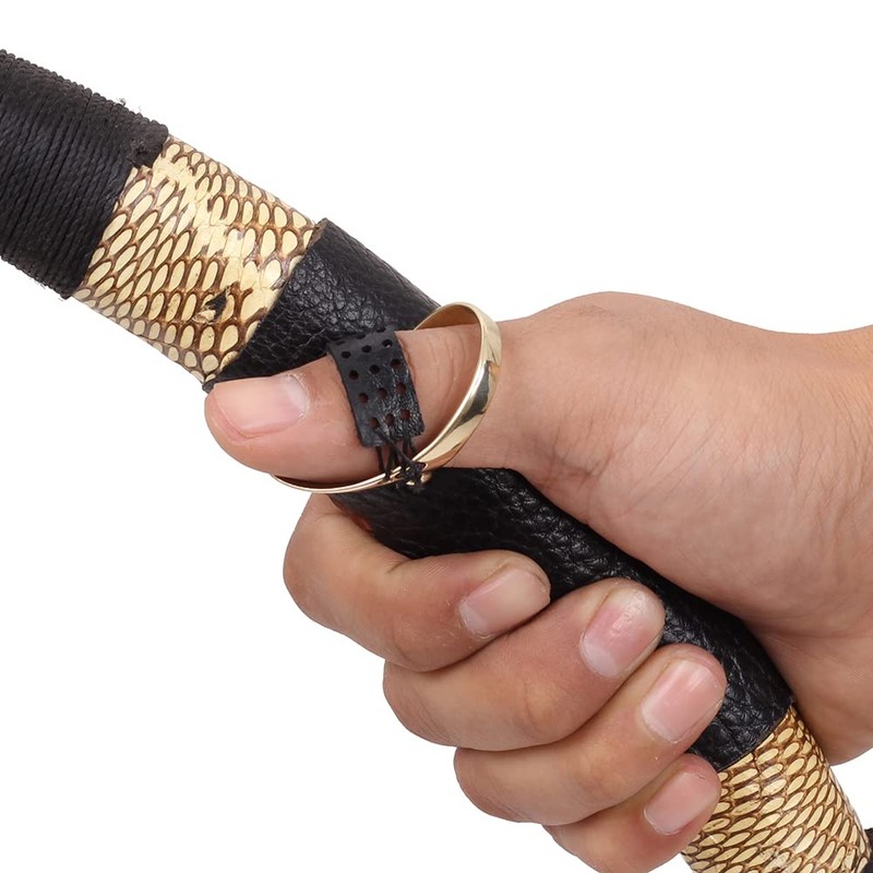 SOPOGER Archery Thumb Ring Horse Bow Brass Thumb Draw Release