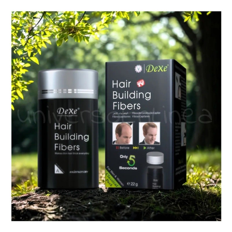 Fibras Capilares Naturales 25g Disimular Calvicie Cabello F