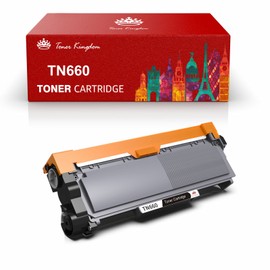 Toner Kingdom 4PK TN660 Toner Cartridge for Brother TN630 HL-L2320D L2340DW MFC-L2700DW