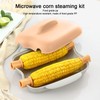 Microwave Corn Cooker Food Grade PP No BPA Microwavable Portable