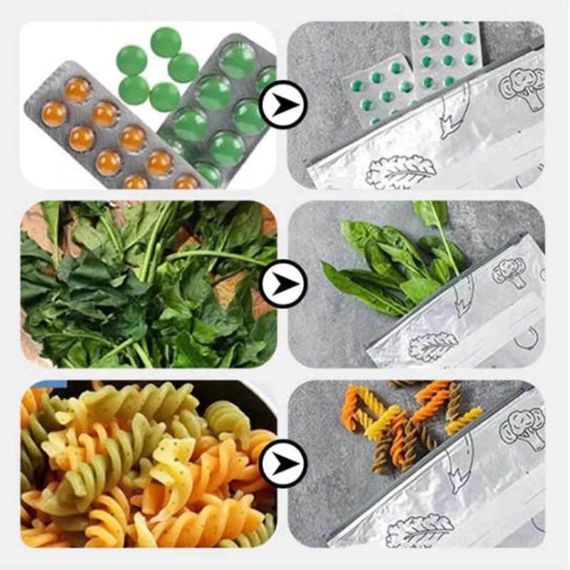 Bolsas Reutilizables de Aluminio con Cremallera,Base Ancha y Etiqueta –