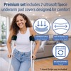 Universal Crutch Underarm Pad Covers - Luxurious Soft Fleece with