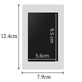 Newborn Footprint Handprint Safe Inkless Gift Foot Hand Print Wipe Kit Gifts (Jet Black, 4-Pack)