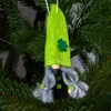 BRUBAKER Set of 6 Wooden and Knitted Gnome Decorative Pendants