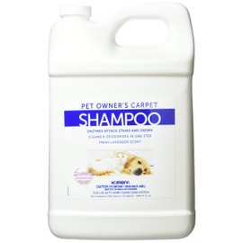 Kirby 237507 1gal. Regular Shampoo Pet Stain & Odor Remover-Carpet & Rug Shampoo & Odor Eliminator, Smell Neutralizer Solution & Detergent-Dog & Cat Urine Cleaner, 3.785 Liters, Size 1 , White