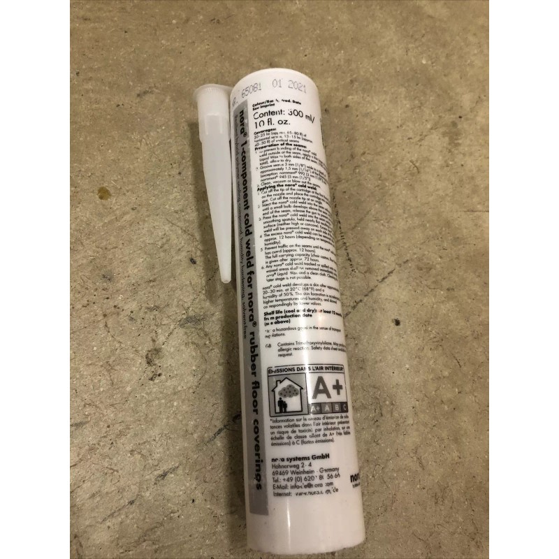 Nora® 10oz/300ml Nora 1-Component Cold Weld Stone Acoustic Flooring Adhesive