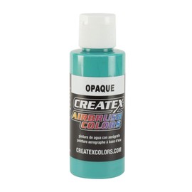 Createx Airbrush Paint, Opaque Aqua, 2 oz (5206-02)