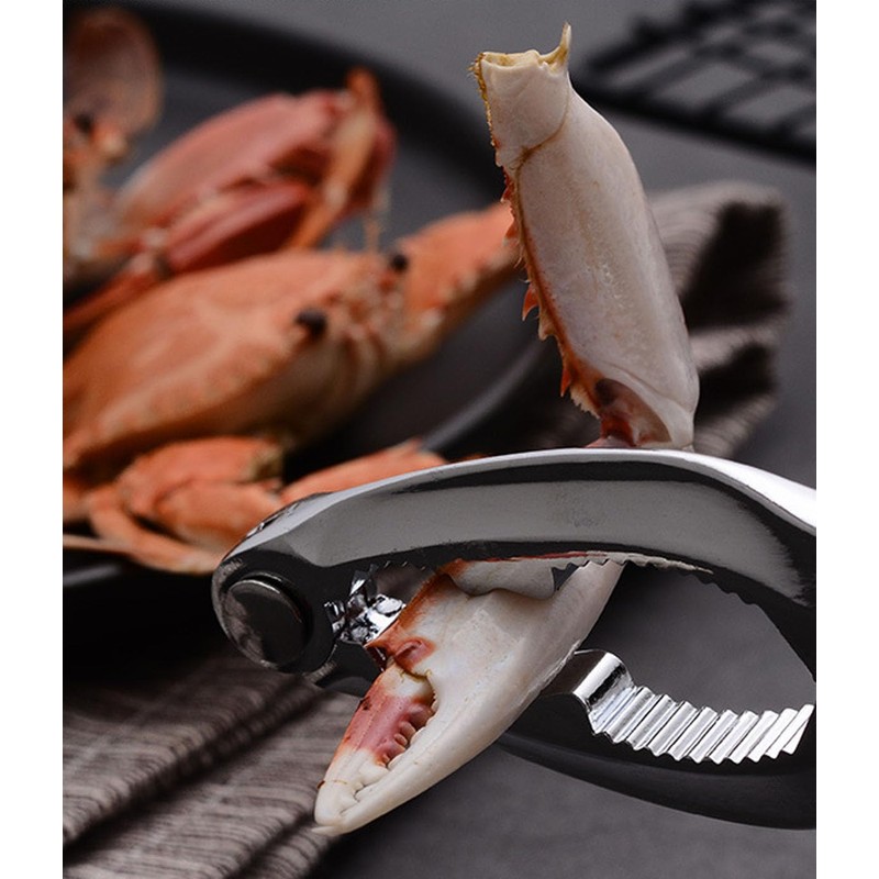 Nutcrackers for Nuts,Seafood Cracker,for All Nuts,Durable Metal Sheller for Walnuts,